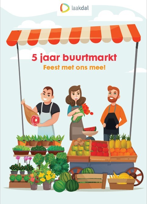 Visual 5 jaar buurtmarkt