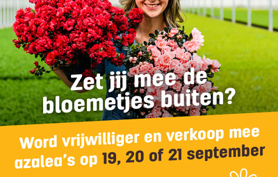 Helpende handen gezocht voor het Plantjesweekend van Kom op tegen Kanker!