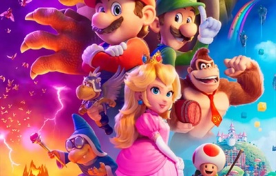 Super Mario Bros in de bib
