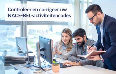 Zijn de gegevens van je onderneming correct?