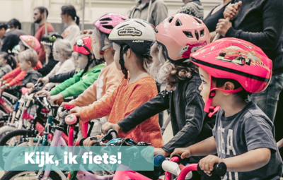 Kijk, ik fiets!