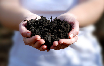 Gratis tuinhandschoenen bij aankoop van compost op het recyclagepark