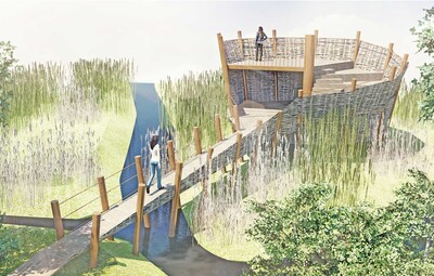 Een gevarieerder open landschap Zammelsbroek & nieuwe beleefplek Blaardonk met uitkijktoren