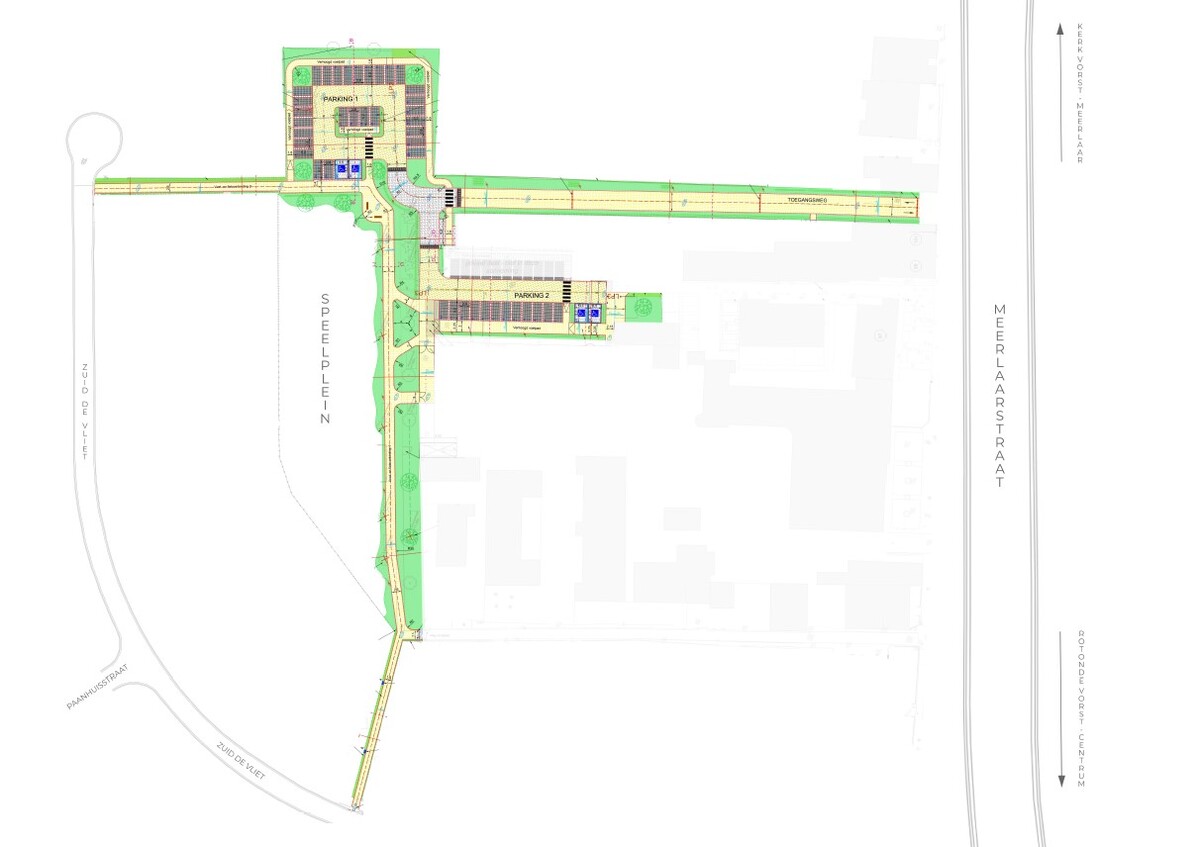 Plan binnengebied Vorst-Meerlaar